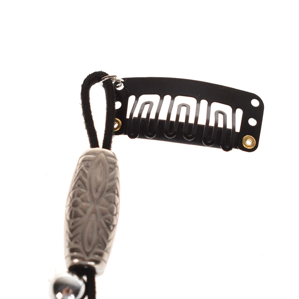 2024 neue Modische Boho Feder Stirnband Perücke Perlen Feder Kopfschmuck Handgemachte Haar Clip Mädchen Haar Zubehör Hohe Qualität