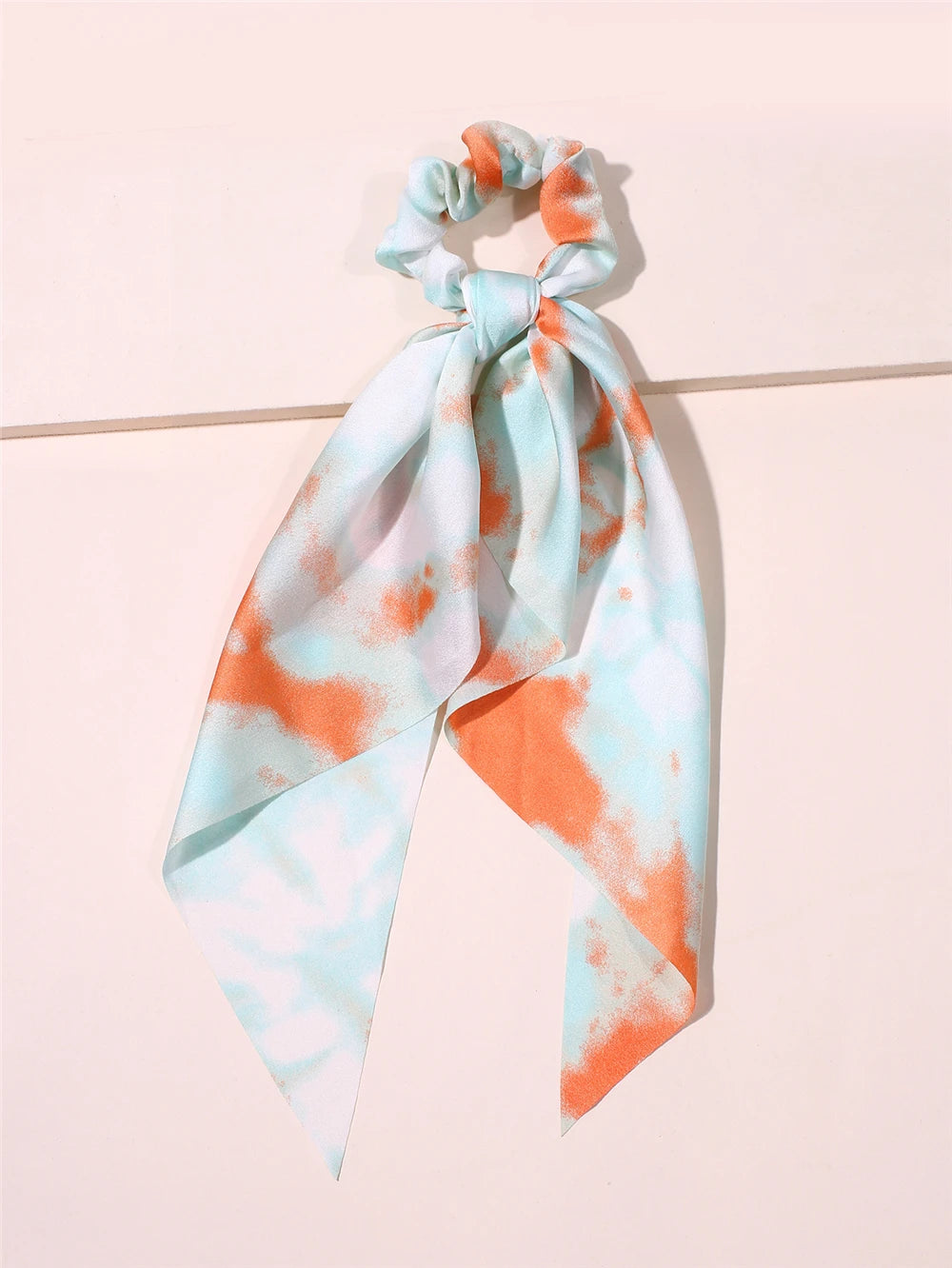 Neue Mode Druck Bogen Scrunchies Haar Band Für Frauen Elastische Haarband Mädchen Schachtelhalm Haar Krawatten Haar Zubehör