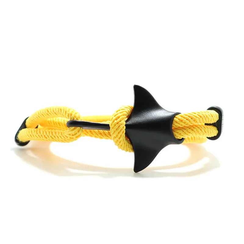 Bohemian Manta Rays Armband Trendy Marine Leben Handgemachte Wrap Braslet Männer Frauen Mulrilayer Seil Braclet Tier Schmuck Armband