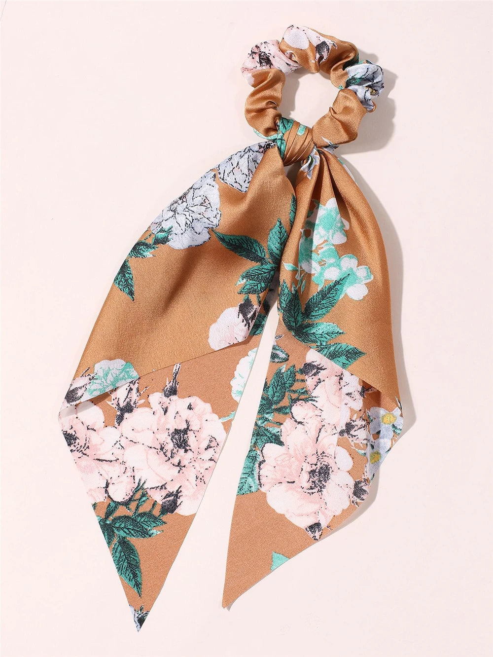 Neue Mode Druck Bogen Scrunchies Haar Band Für Frauen Elastische Haarband Mädchen Schachtelhalm Haar Krawatten Haar Zubehör