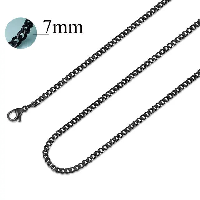 Multi Größe Männer Geflochtene Link Kette Halsketten Großhandel Edelstahl Männlichen Halsband Colar Schmuck mode Geschenke für Ihn