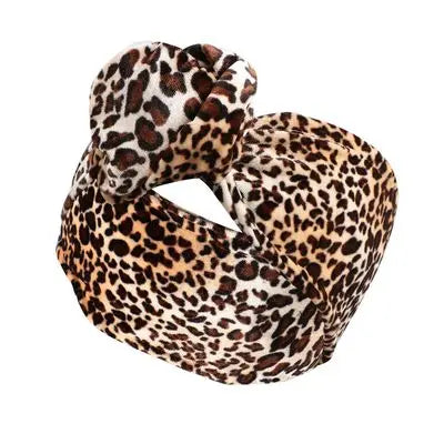 2022 neue Mode Frauen falten Eisendraht Stirnband böhmischen Mädchen Kreuz Turban Bandanas drucken Haar bänder Haarschmuck