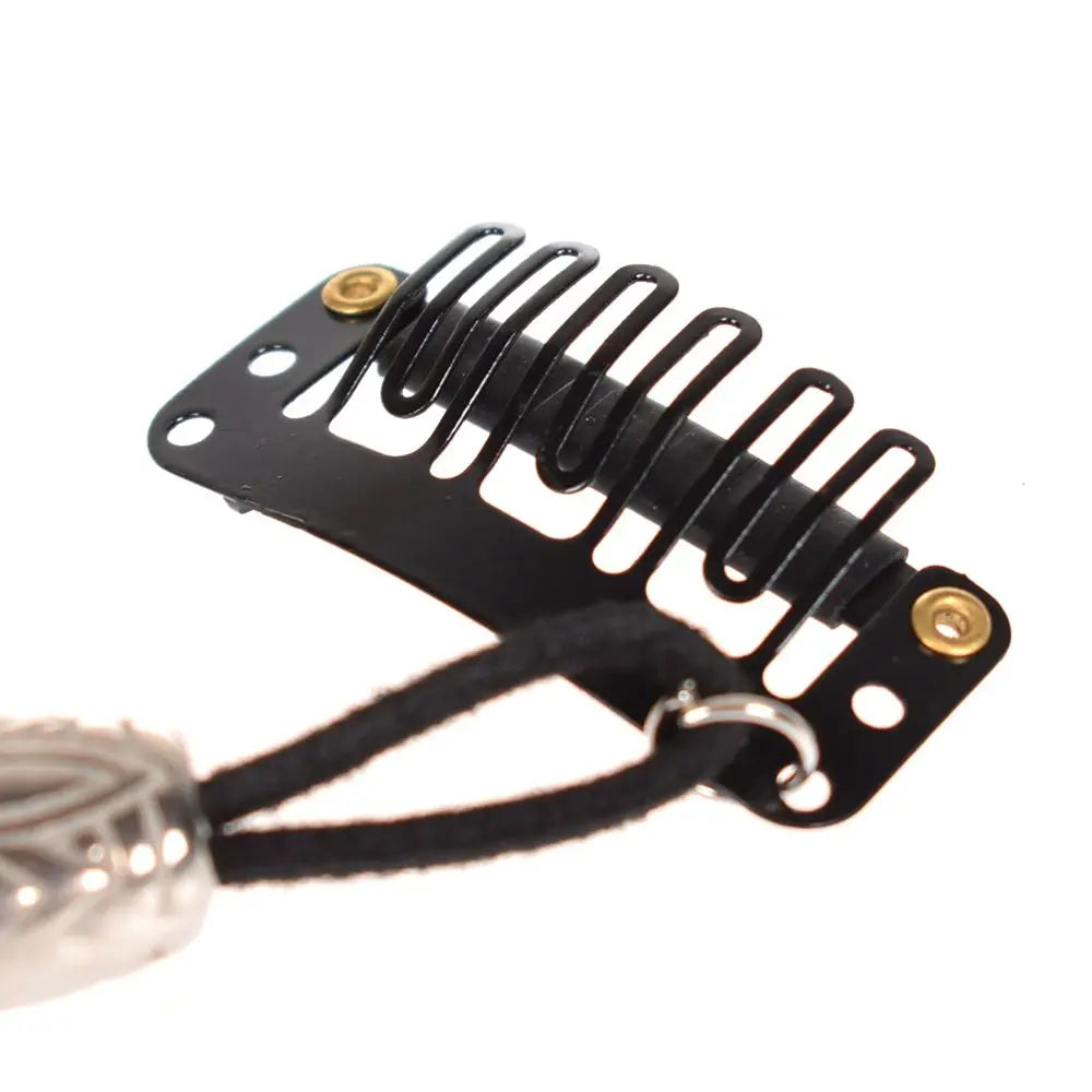 2024 neue Modische Boho Feder Stirnband Perücke Perlen Feder Kopfschmuck Handgemachte Haar Clip Mädchen Haar Zubehör Hohe Qualität