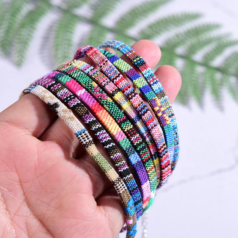 2 Teile/los Böhmische Fußkettchen für Männer und Frauen Handgemachte Seil Freundschaft Strand Barfuß Armband auf der Bein Kette Boho Fuß Schmuck