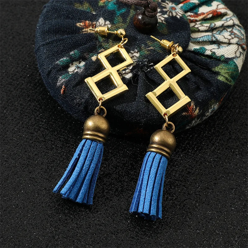 Genshin Impact Beidou Cosplay Ohrringe Cosplay Kostüm Zubehör Quaste Ohrring