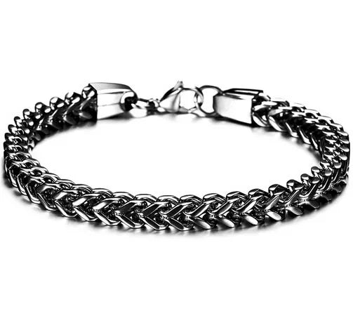 Silber/Gold/Schwarz Edelstahl Handgelenk Kette Armbänder Armreifen Für Männer Männlich Punk Link Schmuck Zubehör Großhandel
