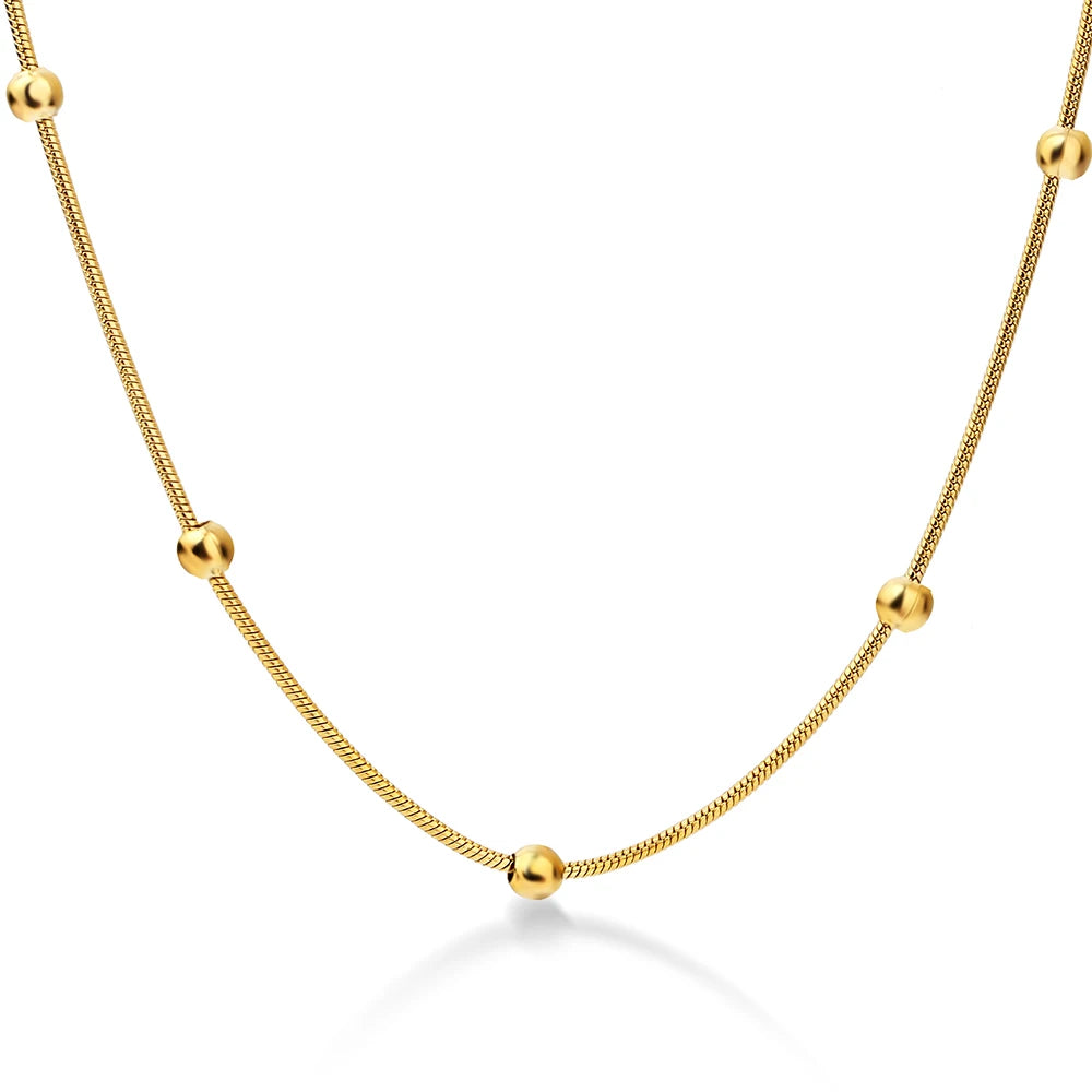 Männer Kette Halskette 60cm Lange Halskette 3mm Breite Halskette für Männer SilverTitanium Stahl Link Kette Halsketten Männer