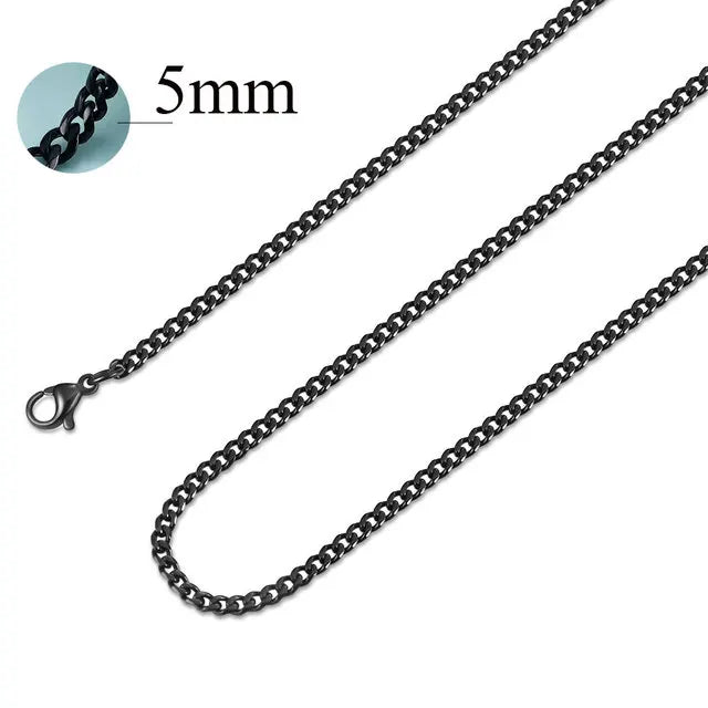 Multi Größe Männer Geflochtene Link Kette Halsketten Großhandel Edelstahl Männlichen Halsband Colar Schmuck mode Geschenke für Ihn