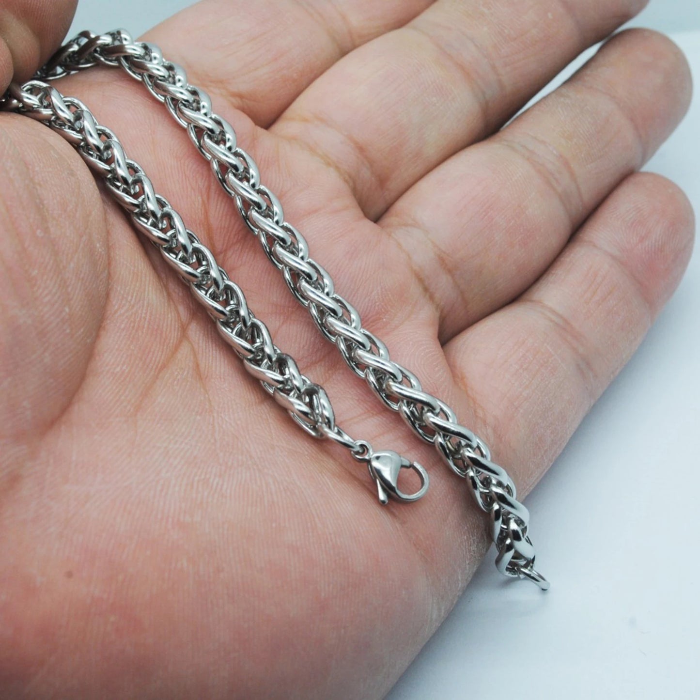 19-25cm Klassische Curb Kubanischen Armband Für Männer Schmuck Edelstahl Drachen Link Kette Armbänder Hand Schmuck Fußkettchen geschenke