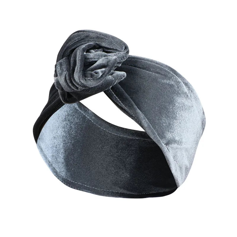2022 neue Mode Frauen falten Eisendraht Stirnband böhmischen Mädchen Kreuz Turban Bandanas drucken Haar bänder Haarschmuck