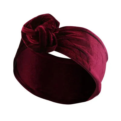 2022 neue Mode Frauen falten Eisendraht Stirnband böhmischen Mädchen Kreuz Turban Bandanas drucken Haar bänder Haarschmuck