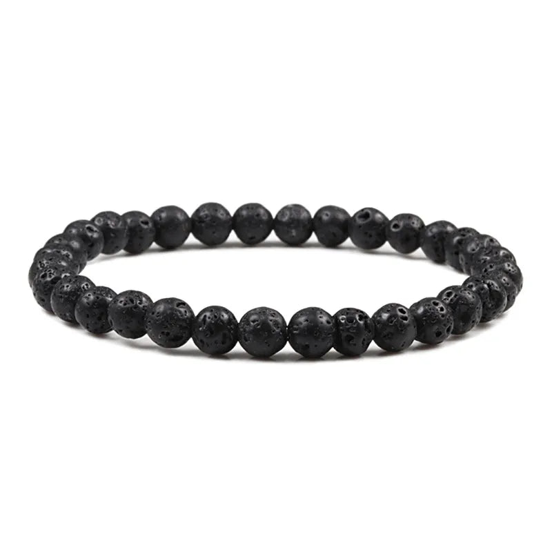 Natürliche Stein Malachit Perlen Armband Männer Klassische Runde Bild Perlen Frauen Schmuck Yoga Meditation Rosenkranz Armreifen Geschenke