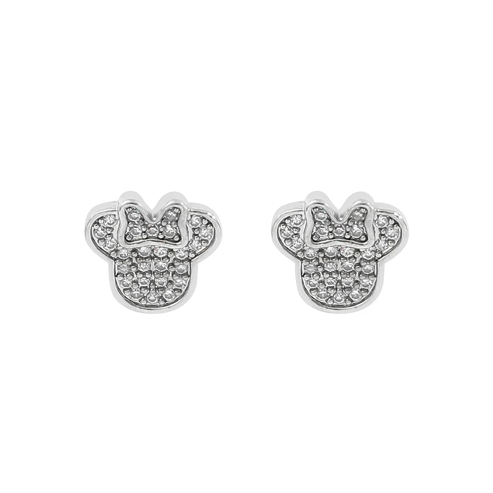 Disney-niedliche Cartoon-Stich-Ohrstecker mit Blumen-Ohrsteckern für Frauen und Teenager-Mädchen, schöne Ohr-Accessoires, Schmuckgeschenke für Fans