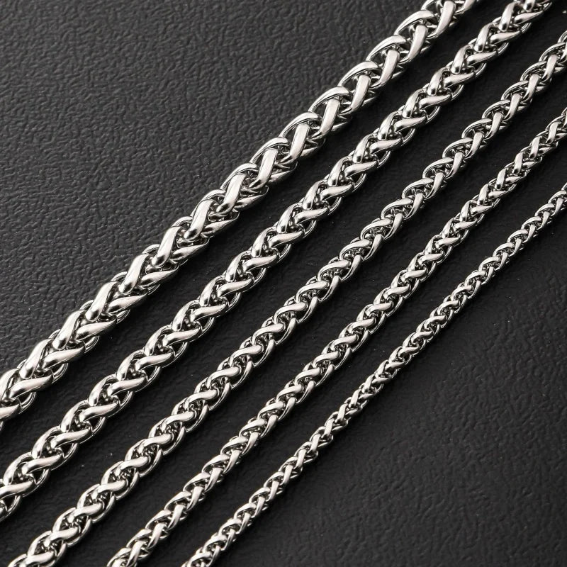 Hip Hop Edelstahl Wirbelsäule Kette Armband Einfache Männer Titan Stahl Schmuck Mode Party Zubehör Geschenke