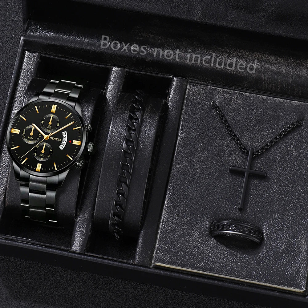 Mode Männer Edelstahl Uhr Luxus Kalender Quarz Armbanduhr Herren Business Uhren für Mann Uhr Montre Homme
