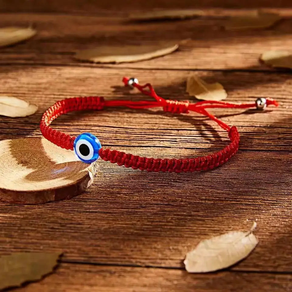 1 Stück einfache türkische böse Blick Ojo-Armbänder für Männer Frauen Augen mexikanisches Seil gewebte Armbänder Schmuck trendige Accessoires Geschenk 2024