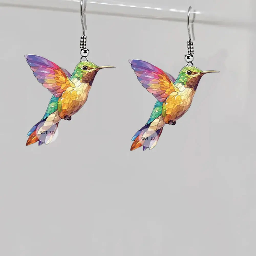 Kolibri Ohrringe für Frauen Mädchen elegante Quaste Charme baumeln Ohrring Modeschmuck Valentinstag Geburtstags geschenke