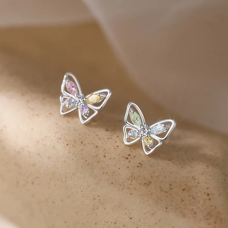 925 Silber Nadel Zirkon Ohrringe Hypoallergen Mode Ohrstecker Weiblichen Anhänger Quaste Anhänger Ohrringe für Frauen Schmuck Geschenk