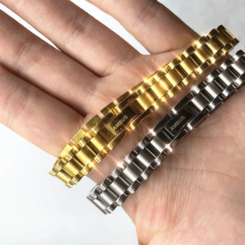 Ambush Titan Stahl Einfaches Armband Armband Für Männer Frauen Japanische Nische Marke Design Unisex Stil Metall Armband
