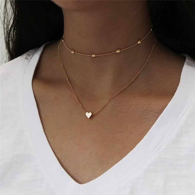 2024 neue Mode Punk Vintage Schlange Anhänger Halskette für Frauen Einfache Gold Farbe Ketten Charms Halsband Weiblichen schmuck Geschenk