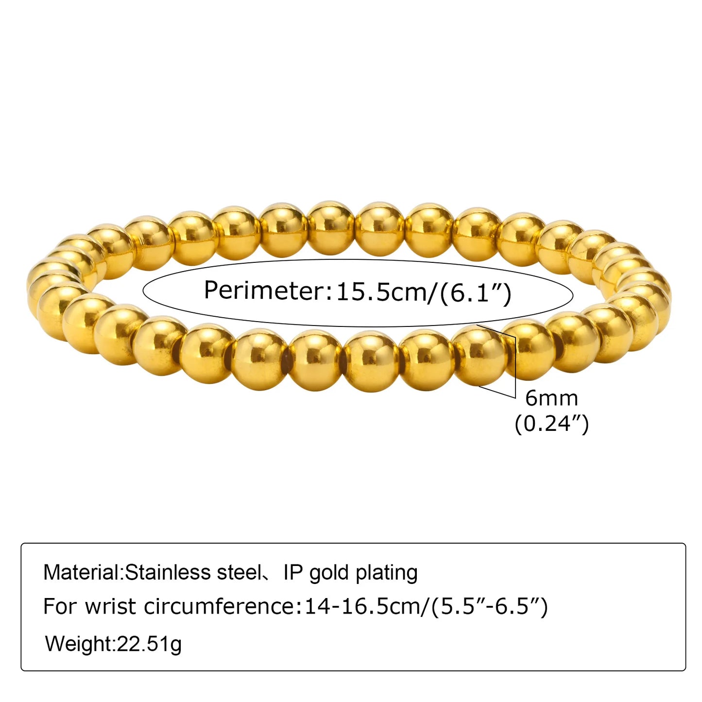 Miami Cuban Link Chain Armband für Damen, Edelstahl, goldfarben, verstellbar, minimalistische Armbänder, Schmuck, Geschenke