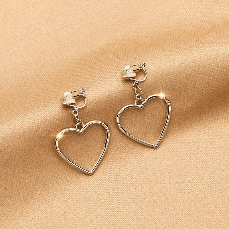 Vintage Persönlichkeit Ohr Clip Ohne Ohr Piercings Erweiterte Sinn Einfache Ohrringe Mode Temperament Perle Ohr Hängen Mädchen