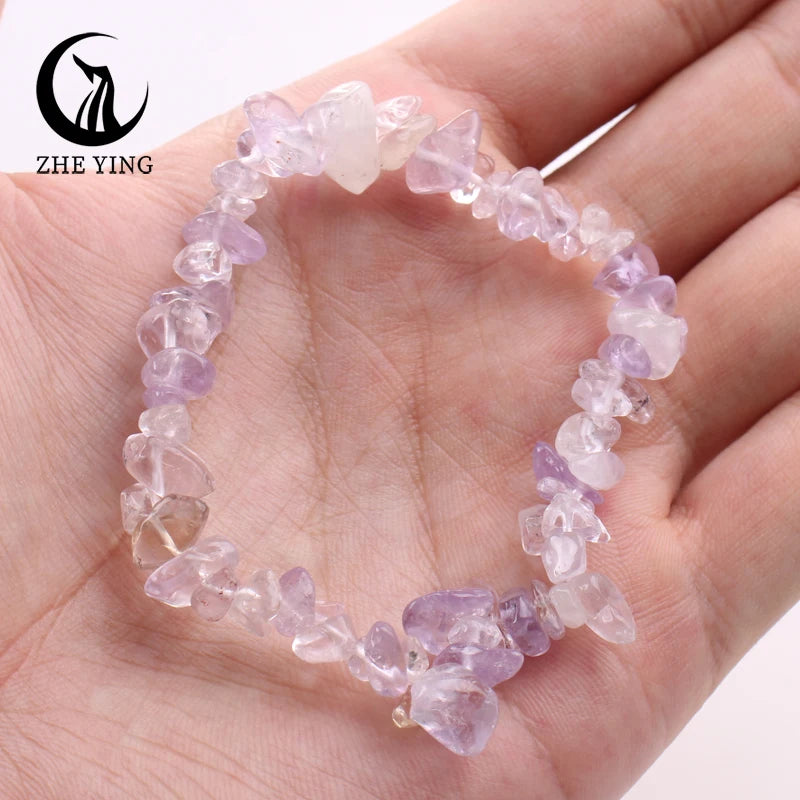 Zhe Ying Malachit-Stein-Perlen-Armband, 5–8 mm, kleiner natürlicher Edelstein, Stretch-Armband für Damen, modisch, günstiger Schmuck, Geschenk