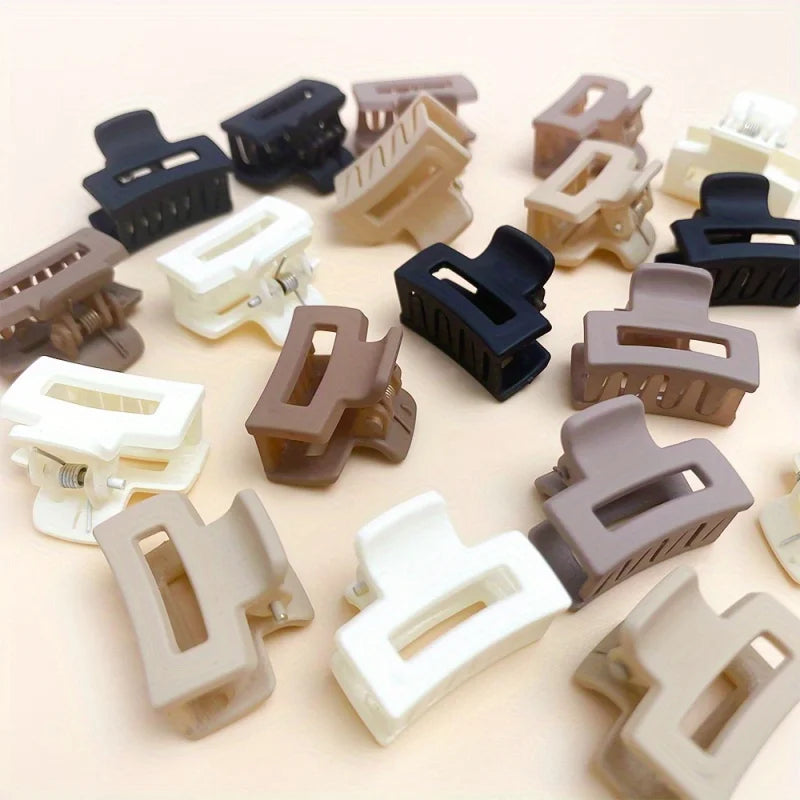 Koreanische Gemischte Haar Mini Kleine Greif Clip Matte Milch Kaffee Farbe Mädchen Pony Nette Haarnadel Kleine Greif Clip Seite Haar Clip Haar zubehör