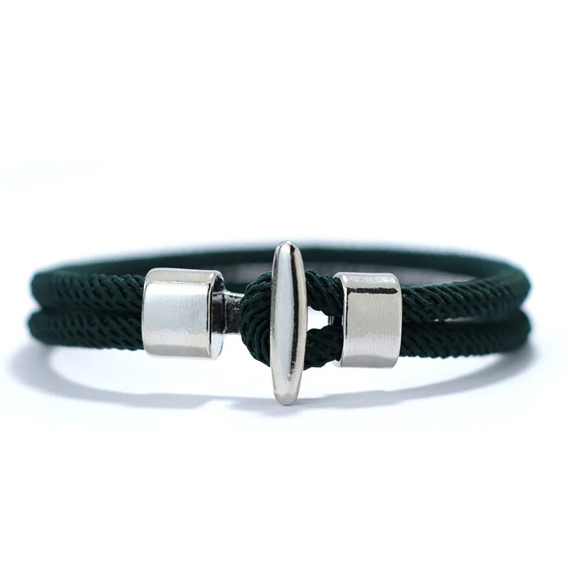 51Luckind Einfache Design Milan Seil Armband Handgemachte Männer Frauen Outdoor Survival Armband Für Camping Armband Gewinde Schmuck