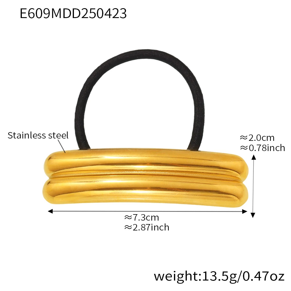 Schickes geometrisches Stirnband, Haarschmuck, Strickstil, Accessoires, Schmuck, elastisches Band, Pferdeschwanzhalter