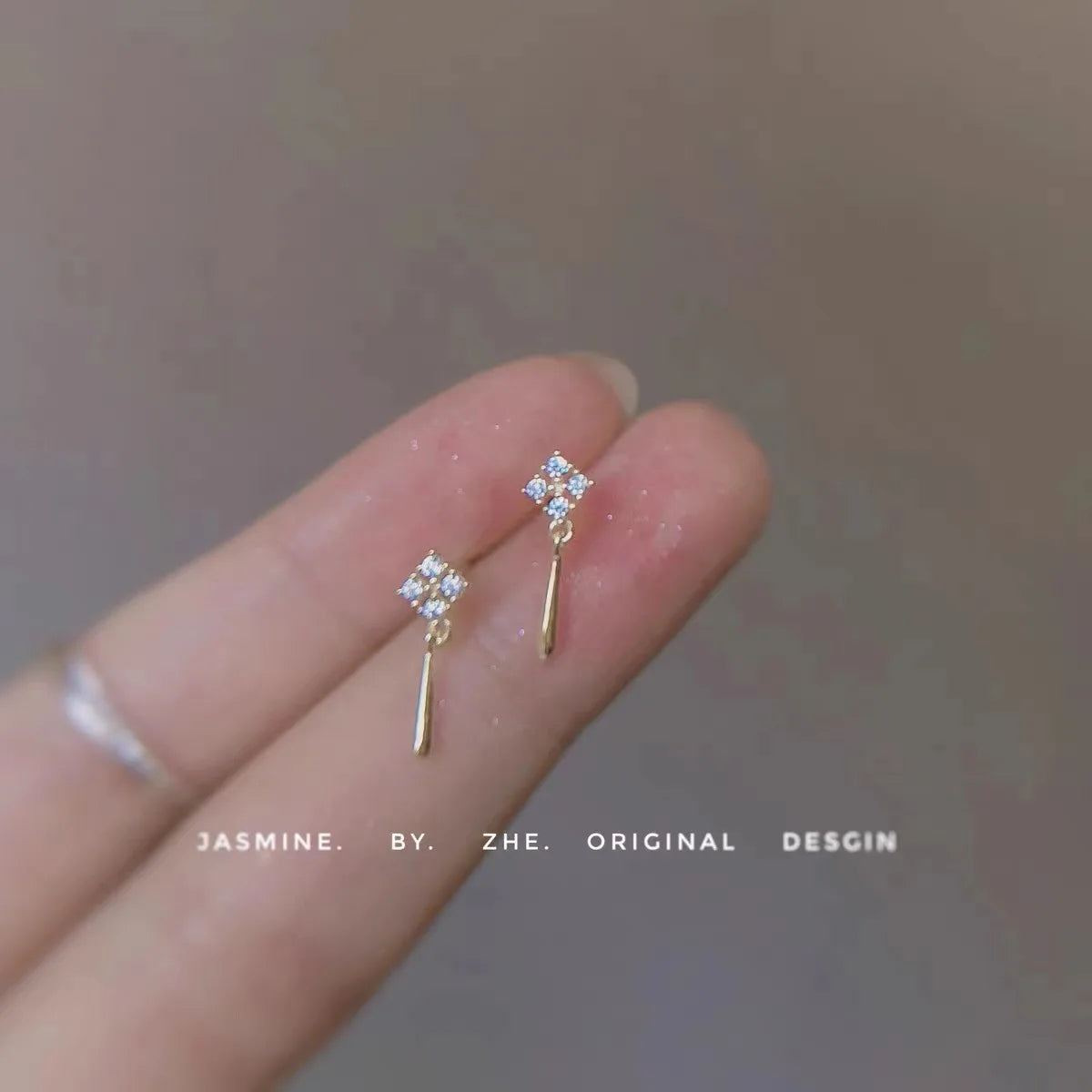 925 Silber Nadel Zirkon Ohrringe Hypoallergen Mode Ohrstecker Weiblichen Anhänger Quaste Anhänger Ohrringe für Frauen Schmuck Geschenk