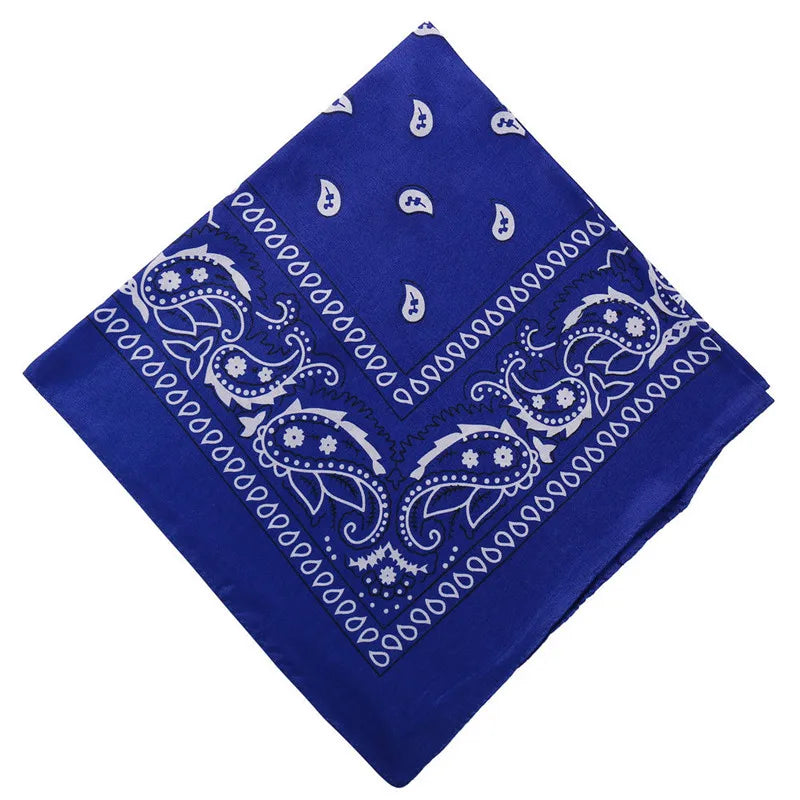 Hip Hop Frauen Bandana Schal Mädchen Kinder Punk Quadratische Bandanas Kopfbedeckung Mode Böhmischen Kopf Schal Stirnbänder Haar Zubehör 2024