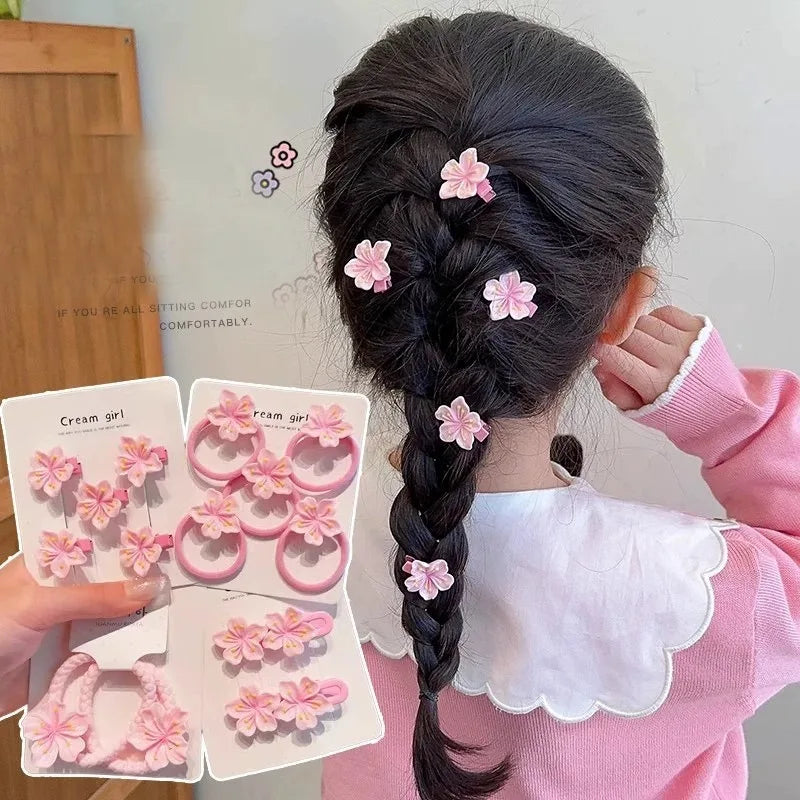 2/5 stücke Süße Super Unsterblich Rosa Mini Sakura Haar Clips Für Frauen Nette Reizende Koreanische Stil Haarnadel Täglichen Party haar Zubehör