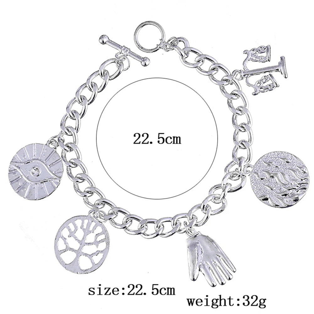 Modeschmuck-Charm The Novel Classic Movie Mix Divergent 5-Faktionen-Armband für Männer und Frauen