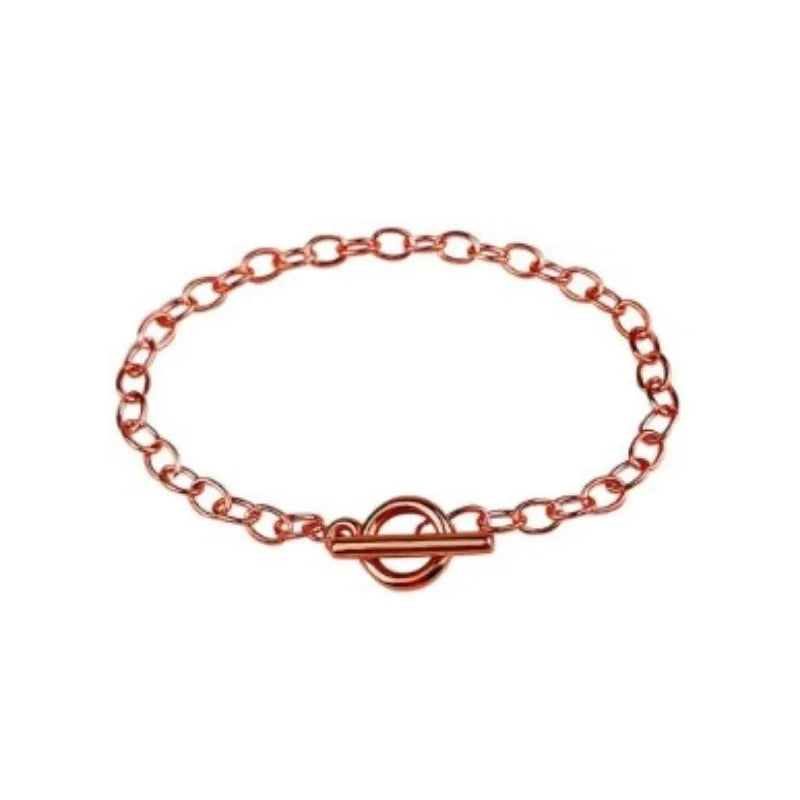 Neue Edelstahl-Armbänder, minimalistisches Design, OT-Schnallenkette, lichtecht, hochwertige Armbänder für Frauen, Schmuck, Party-Geschenke