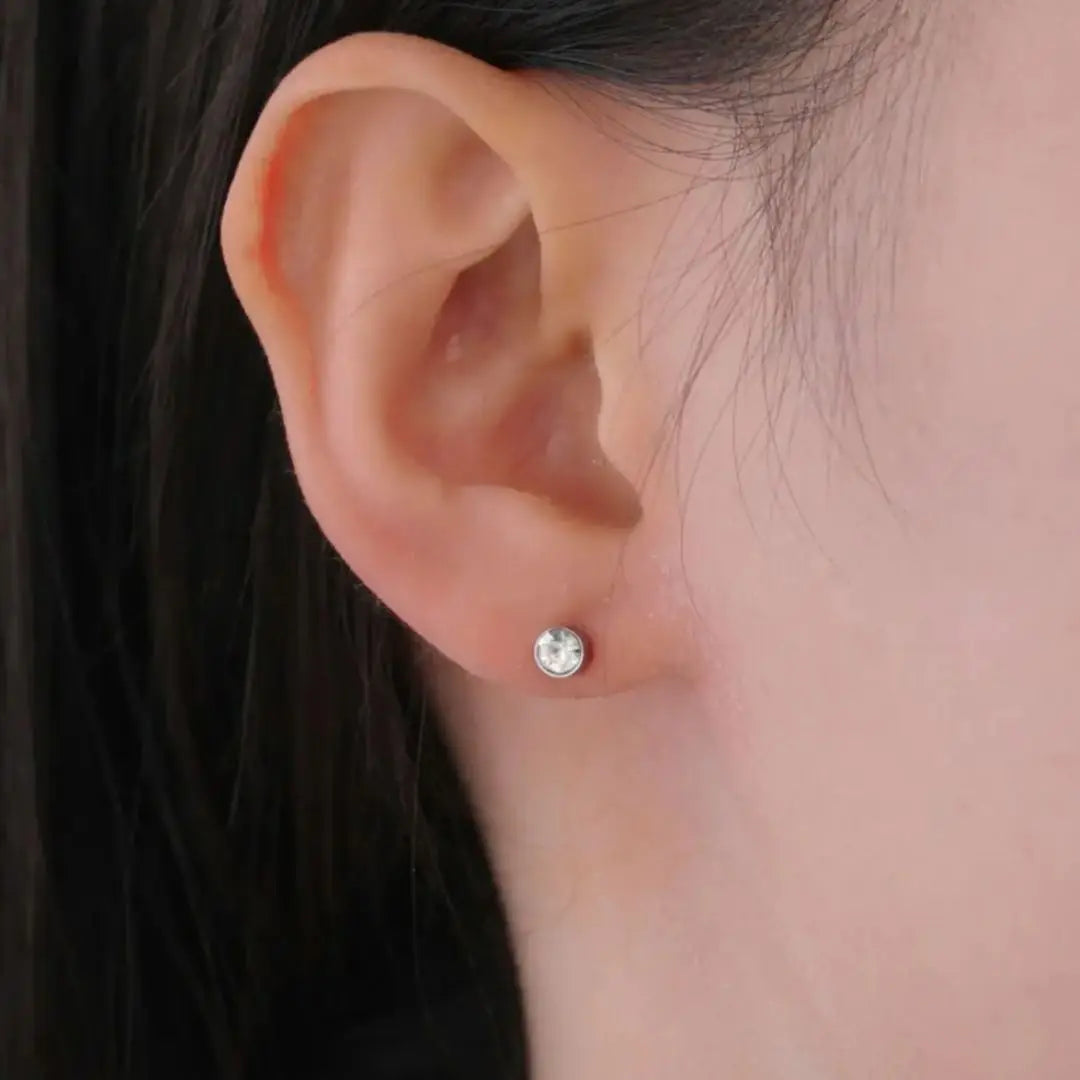Unift 10 Stücke Zirkon Mini Edelstahl Ohrstecker für Frauen Mädchen Neue Mode Minimalismus Ohr Piercing Schmuck Geschenk Großhandel