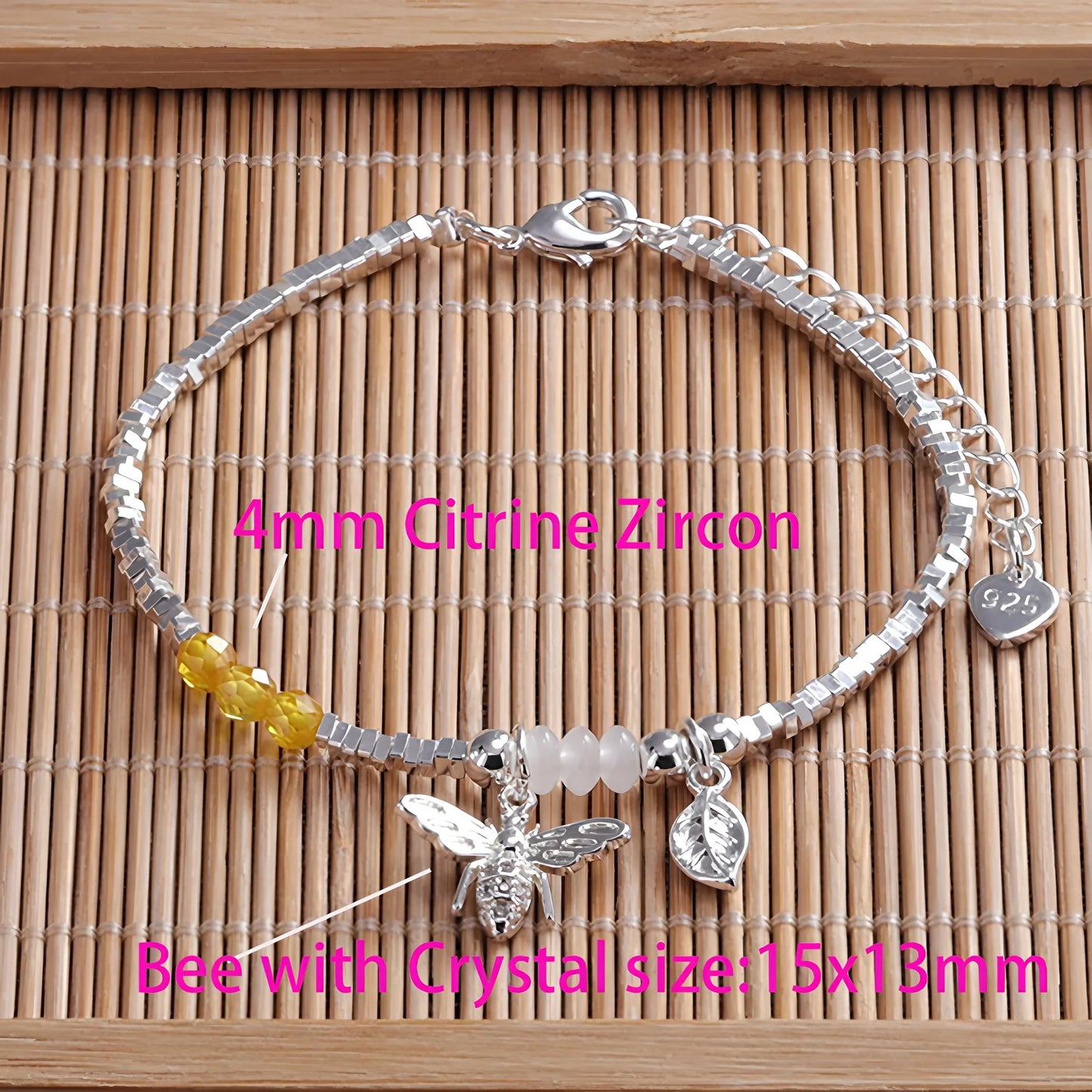 VENTFILLE 925 Sterling Silber Linie Extrem feines Armband für Frauen Liebe Haert Bead Koreanische Ins Süße Schmuck Geschenk Dropshipping