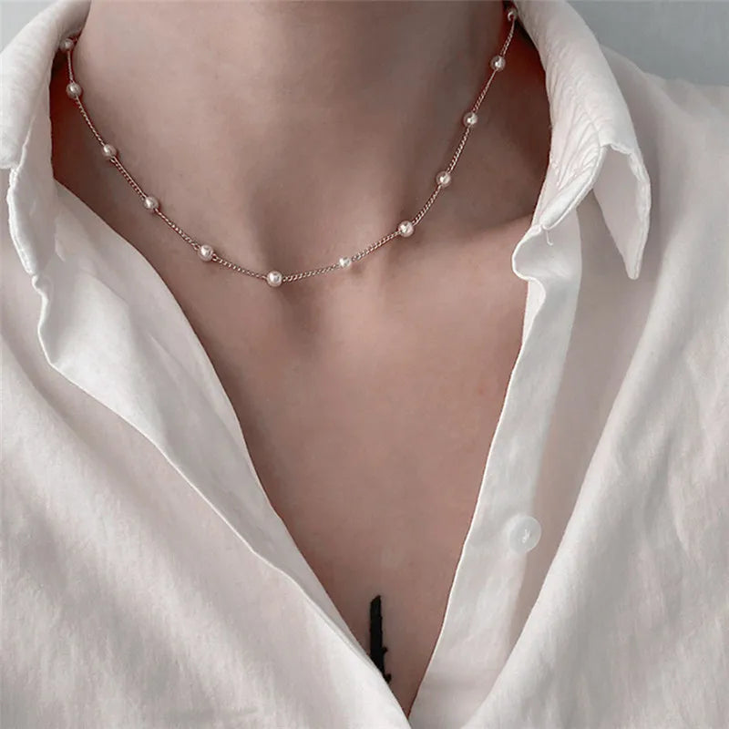2024 neue Mode Punk Vintage Schlange Anhänger Halskette für Frauen Einfache Gold Farbe Ketten Charms Halsband Weiblichen schmuck Geschenk