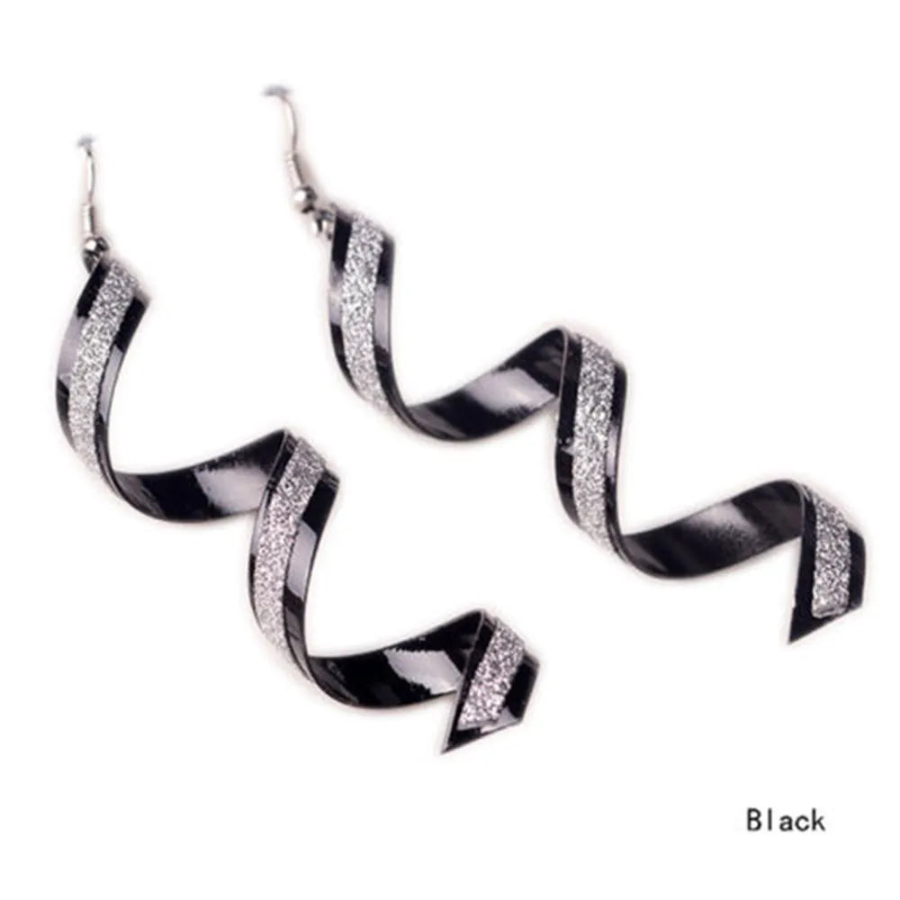Eleganter Schmuck, modisch, für Damen, edle Quasten, versilbert, langer weißer Haken, baumelnde Kette, Ohrringe für Damen, versilbert