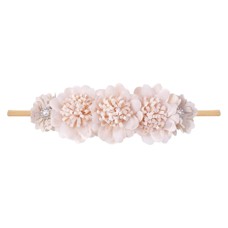 Baby Mädchen Stirnband Nettes Baby Elastisches Haarband Neugeborenen Kopf Blume Kleinkind Stirnband Kopfbedeckung Kinder Zubehör
