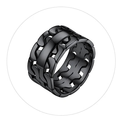 Kettens pro flach 5,5mm 11,5mm kubanischen Kettenblatt für Männer Frauen 316l Edelstahl Paar Schmuck benutzer definierte Ringe cp919