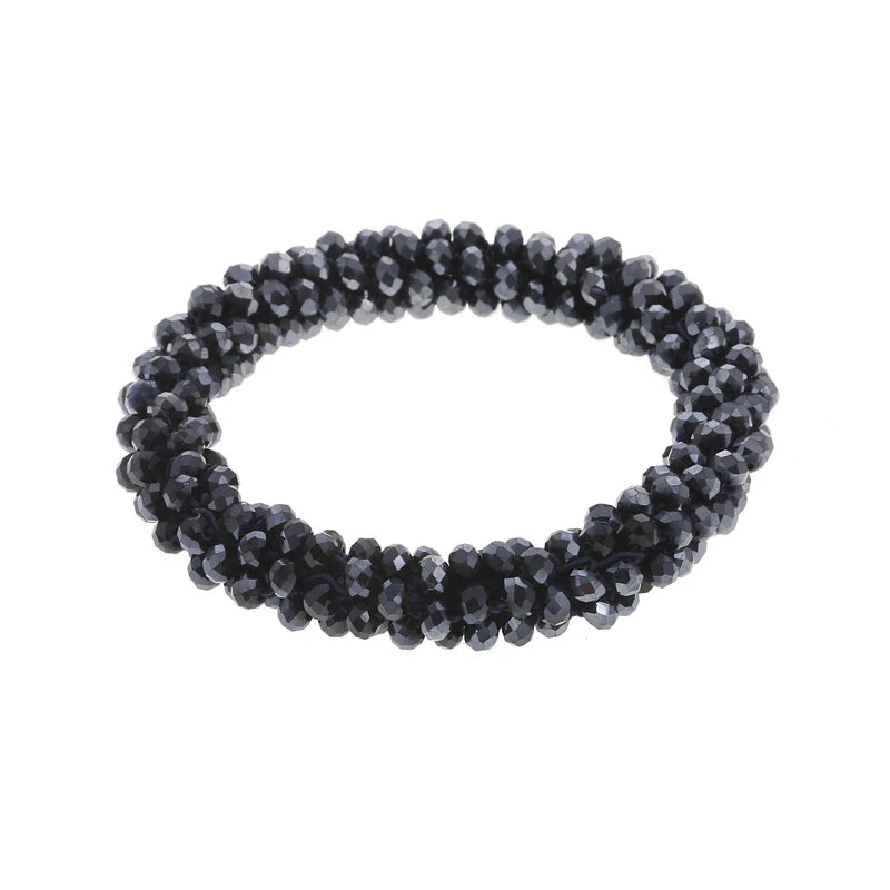 Boho Elastische Armbänder & Armreifen Für Frauen Vintage Stretch Böhmischen Femme Kristall Glas Perlen Armbänder Partei Schmuck Geschenk