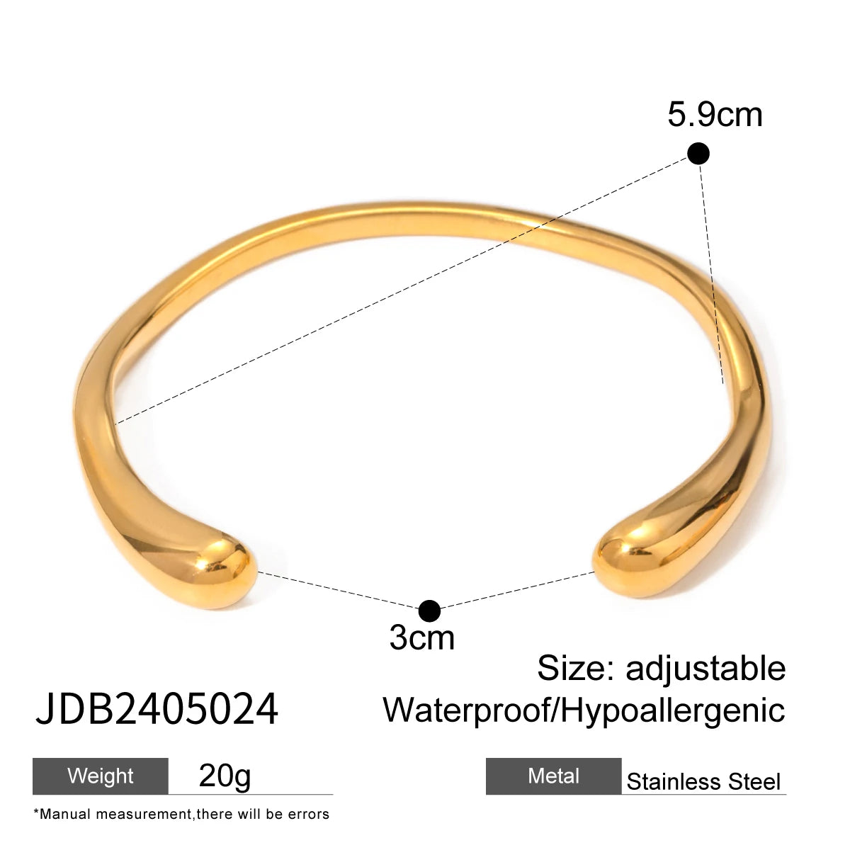 Uworld Damen-Schmuckset, Perlenkette, goldenes Armband, verstellbares stapelbares Armband, Liebesohrringe, Geschenk für Sie