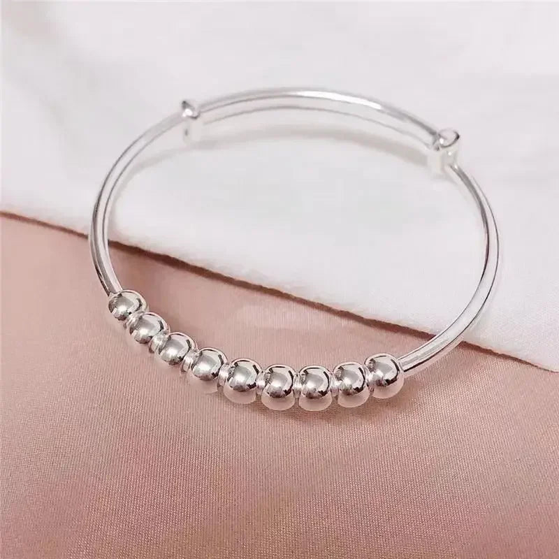 Neue koreanische Mode Sterling Silber Glück Perlen Armreifen für Frauen Armbänder Luxus Designer Party Hochzeit Schmuck Geschenke
