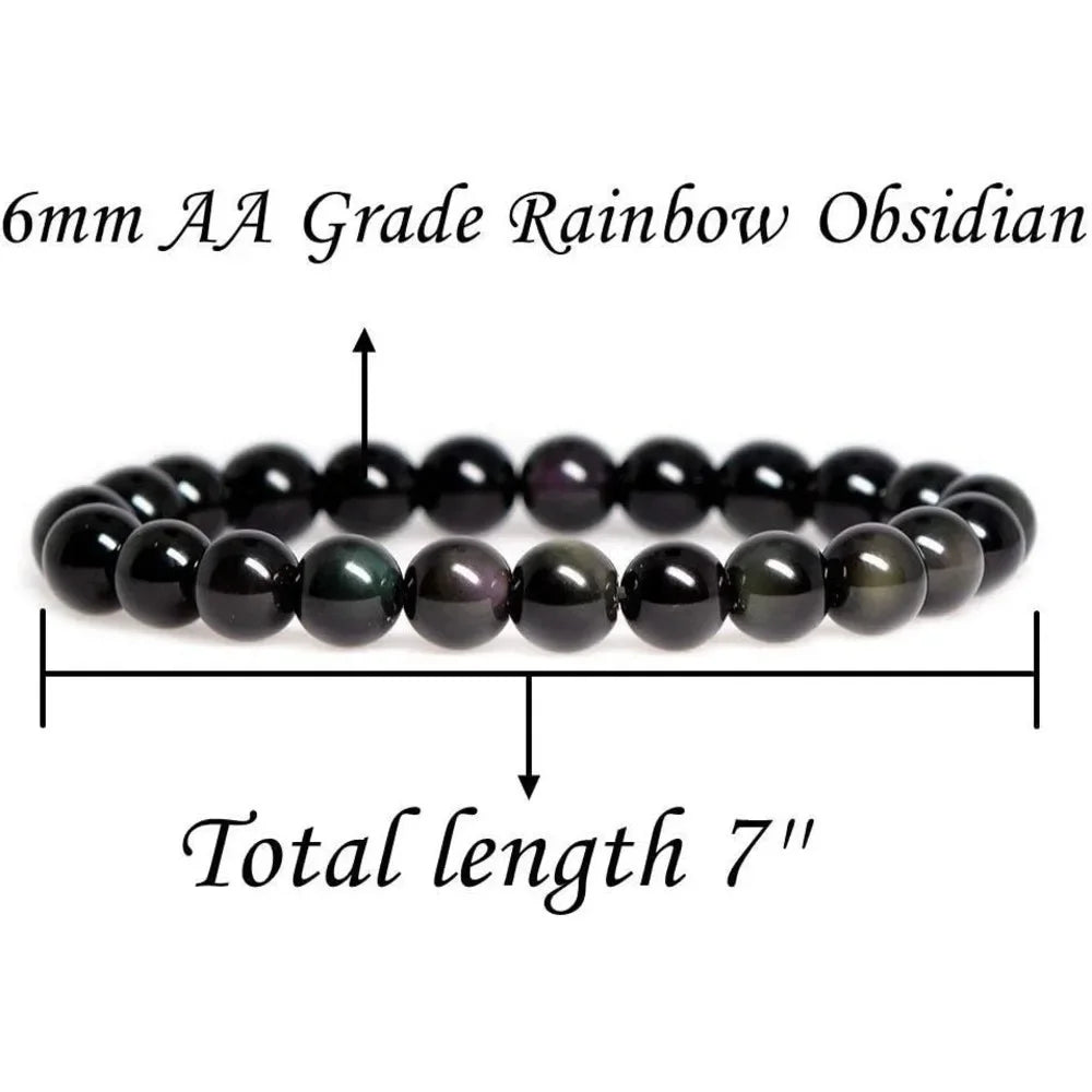 {Energie und Schutz} Turmalin-Armband, handgefertigt, natürlicher Edelstein, elastisches Armband, Kristallsteinperlen, Schmuck, Geschenke für Frauen