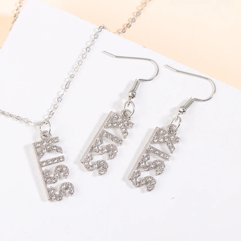 Neue Mode Gold/Silber Farbe Schmuck Set exquisite Schlange Tier Halskette & Ohrring elegante Frauen Schmuck Party Geschenke