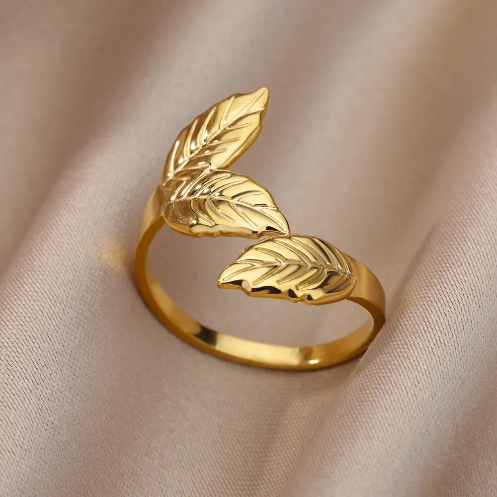 Edelstahlringe für Frauen 2024, Trend, neu in Goldfarbe, Ring für Damen, Hochzeitspaar, Schmuck, kostenloser Versand, Artikel anillos mujer