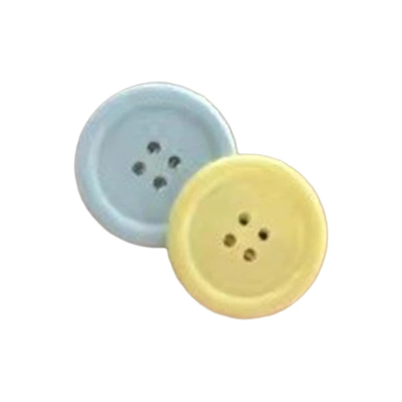 Schöne Bonbonfarbene Haarspange, niedliche Haarnadeln mit Knöpfen, Haarspangen, süße Haar-Seitenklammer, Haar-Accessoire für Kinder, Teenager, Mädchen