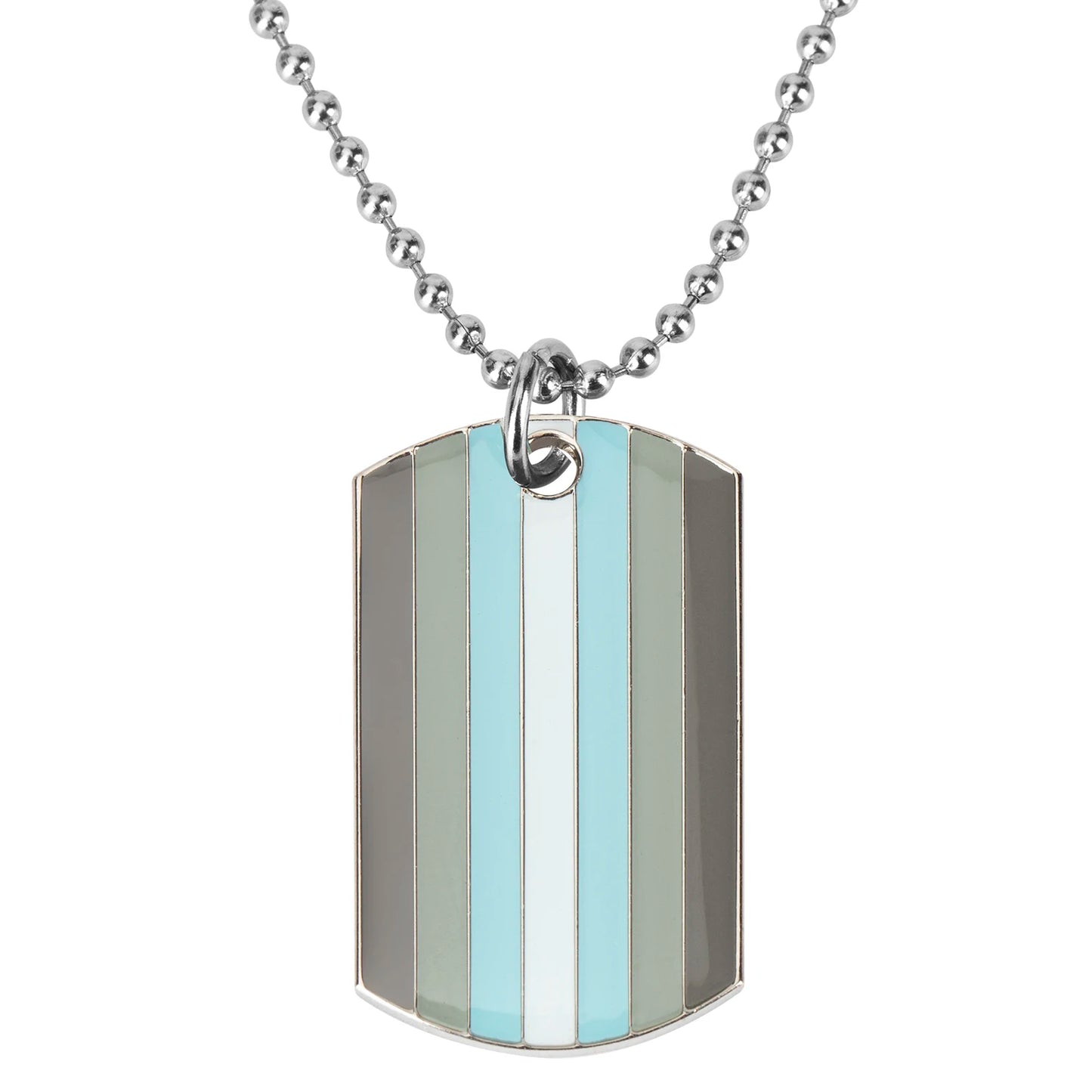 Transgender Regenbogen Pansexueller Stolz Genderqueer Stolz Asexueller Anhänger Halskette Regenbogen Herz Halskette für Frauen Schmuck