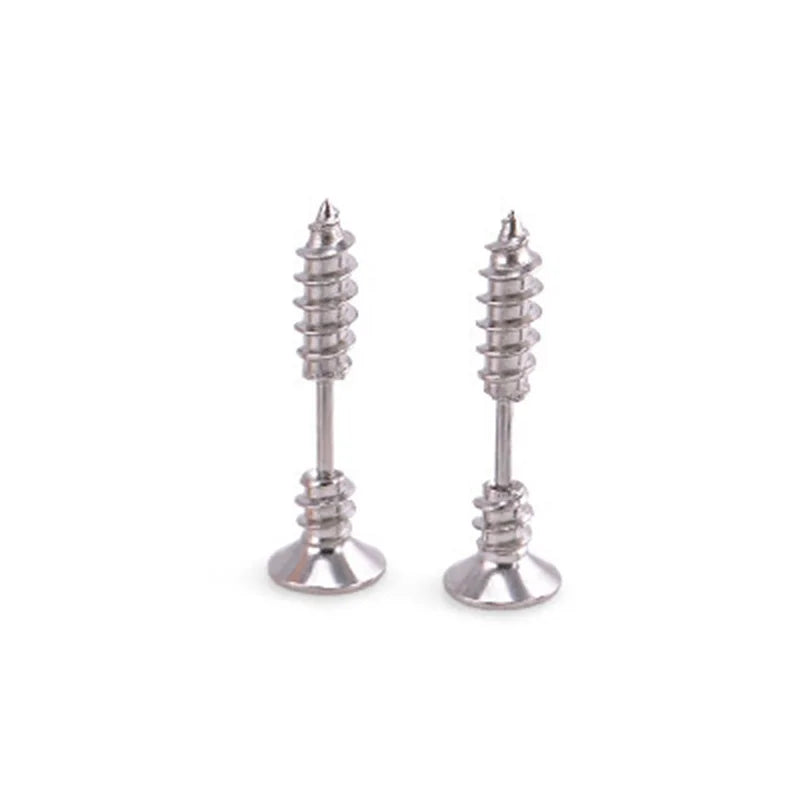 Neueste 1 Paar Edelstahl Kreuz Anhänger Baumeln Lange Quaste Unisex Creolen Männer/Frauen Punk Gothic Schmuck Beste Geschenke